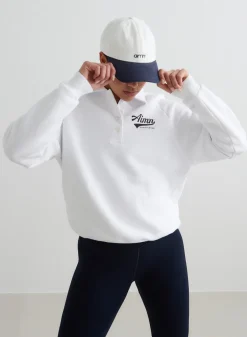Caps^AIM’N Off-White Small Logo Cap Off white