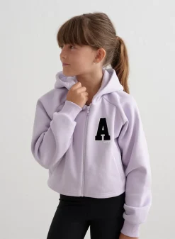 Løpejakker^AIM’N Young Sweat Zip Hood Pale lavender