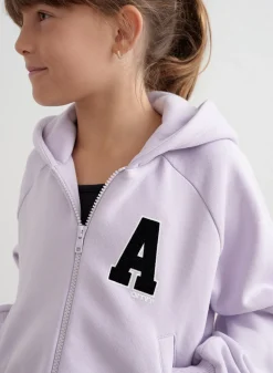 Løpejakker^AIM’N Young Sweat Zip Hood Pale lavender