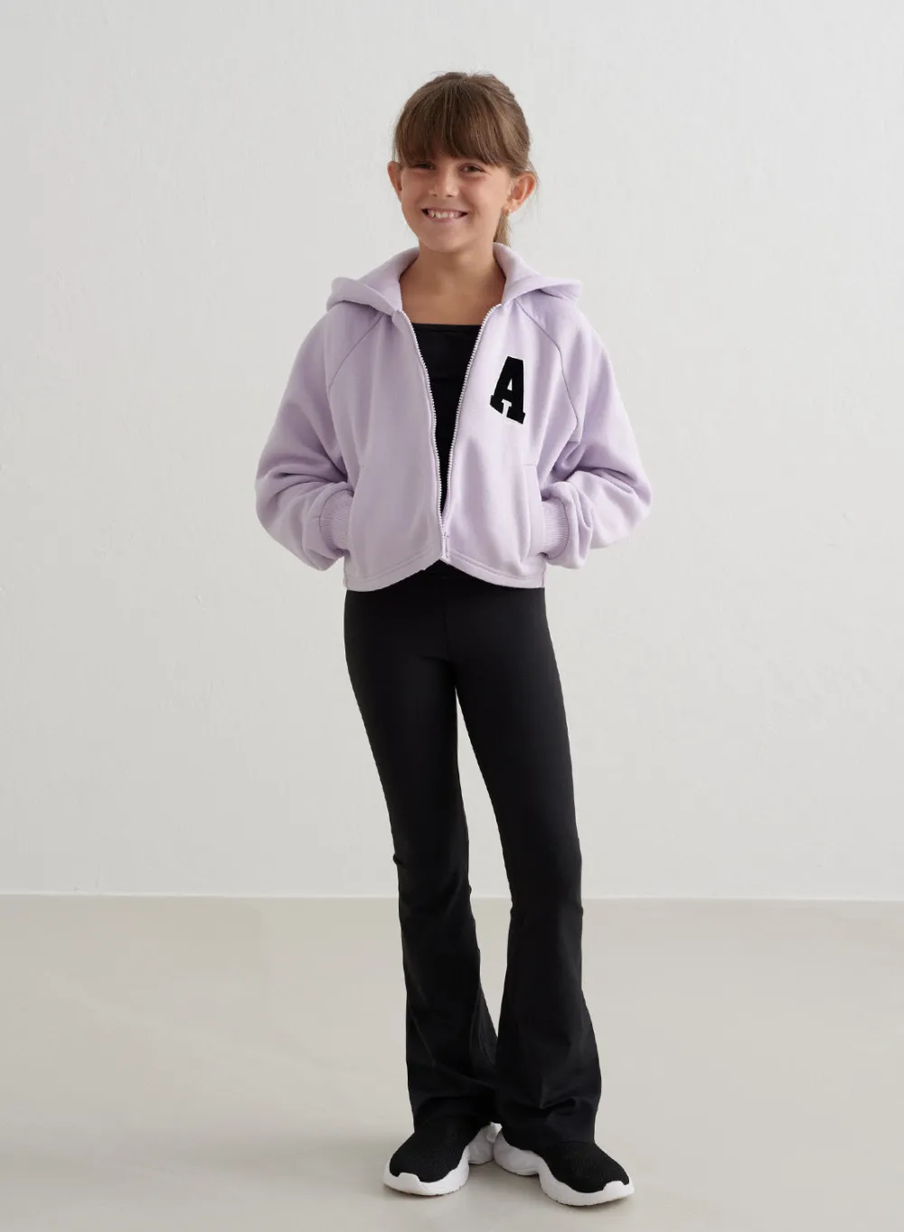 Løpejakker^AIM’N Young Sweat Zip Hood Pale lavender