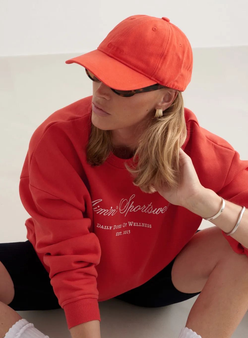 Caps^AIM’N 90's Red Small Logo Cap 90s-red