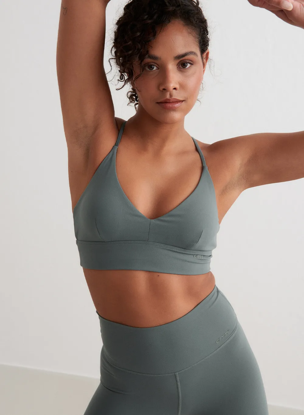 Strap Bras^AIM’N Sense Strap Bra Sage