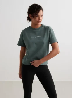 T-skjorter|T-shirts Til Hverdags^AIM’N Serif Boxy T-shirt Sage