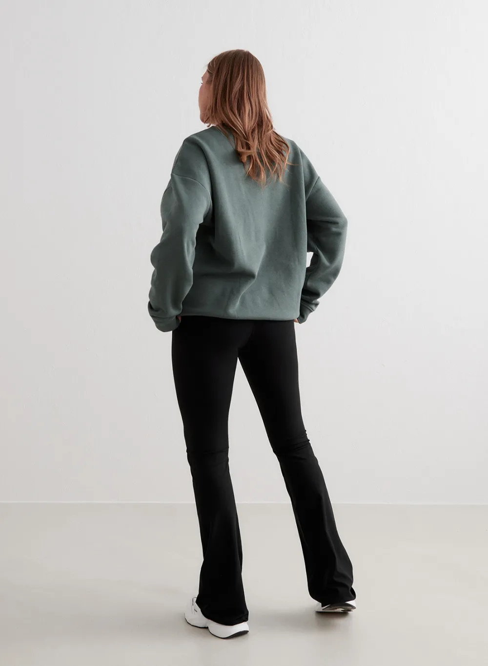 Langermede Skjorter|Sweatshirts^AIM’N Serif Sweatshirt Sage