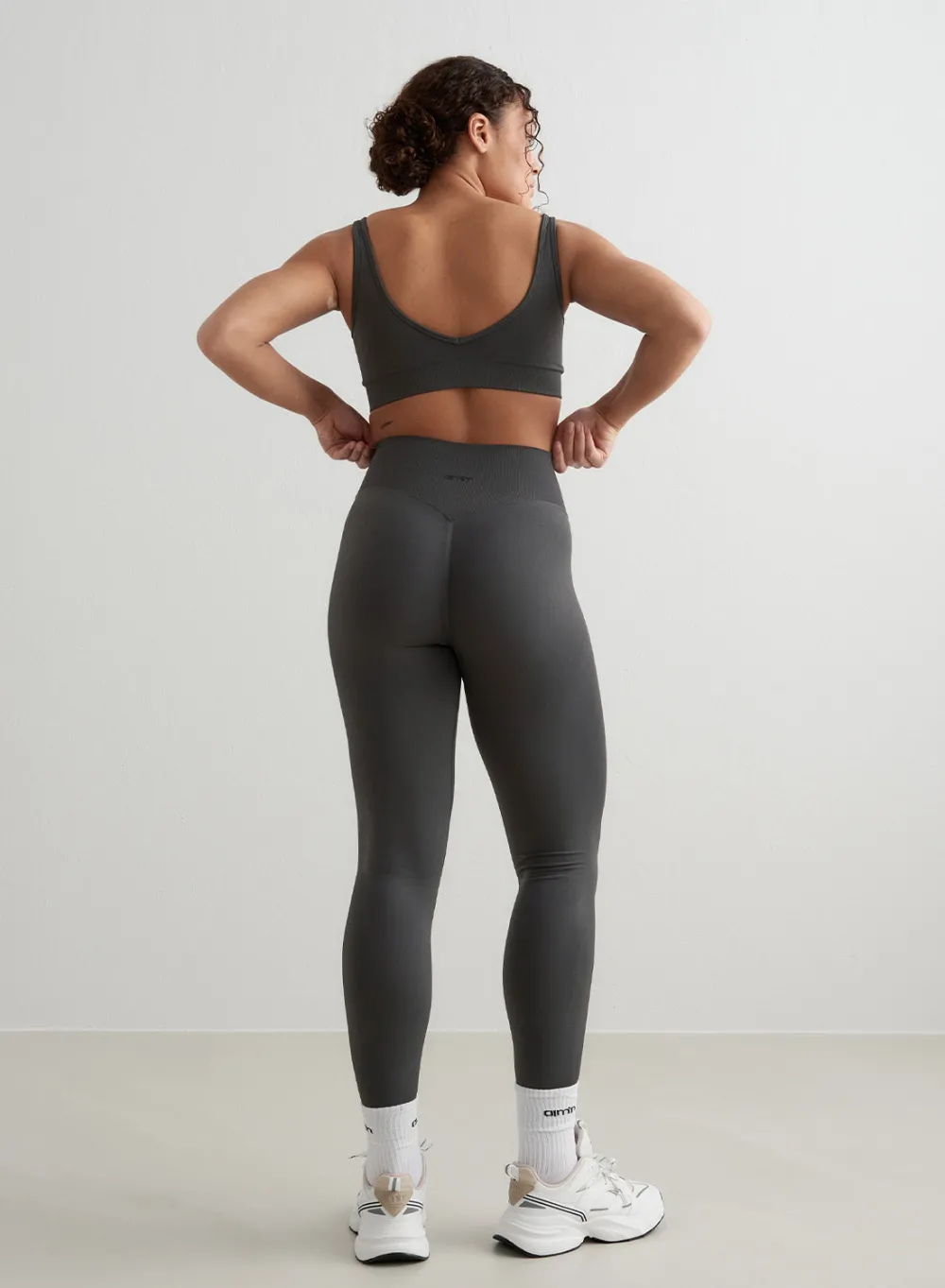 Treningstights|Seamless Tights^AIM’N Shape Seamless Tights Shadow grey
