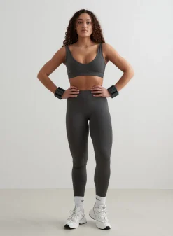 Seamless Sports Bras^AIM’N Shape Seamless Deep Cut Bra Shadow grey
