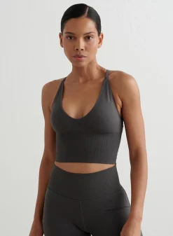 Tank Tops Og Trenings Tank Tops|Seamless Tank Tops^AIM’N Shape Seamless Cross Back Bralette Shadow grey