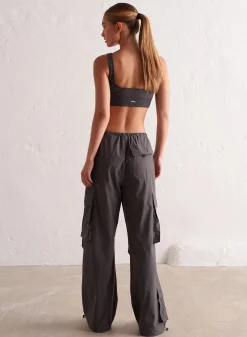 Workout Pants^AIM’N Windbreaker Parachute Pants Shadow grey