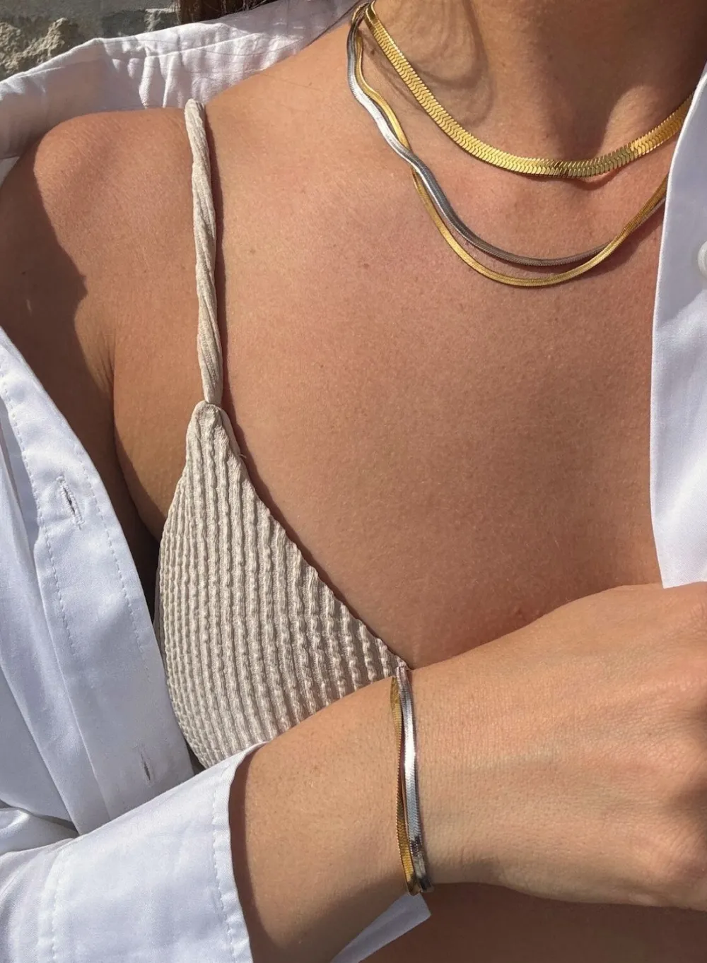 Vanntette Smykker^AIM’N Waterproof Bracelet Silver
