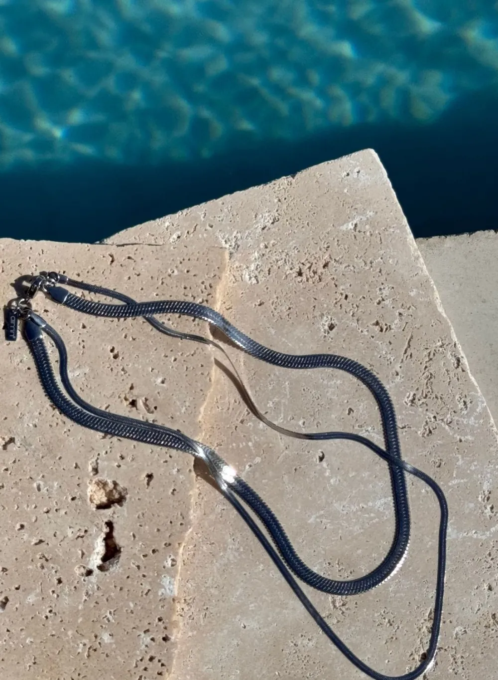 Vanntette Smykker^AIM’N Waterproof Double Necklace Silver