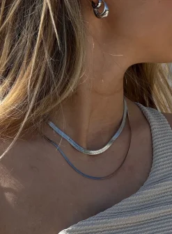 Vanntette Smykker^AIM’N Waterproof Double Necklace Silver