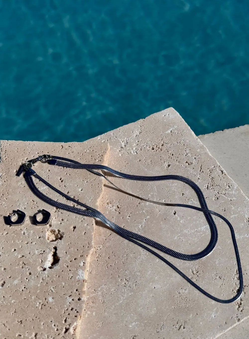 Vanntette Smykker^AIM’N Waterproof Double Necklace Silver