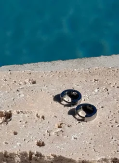 Vanntette Smykker^AIM’N Waterproof Hoop Earrings Silver
