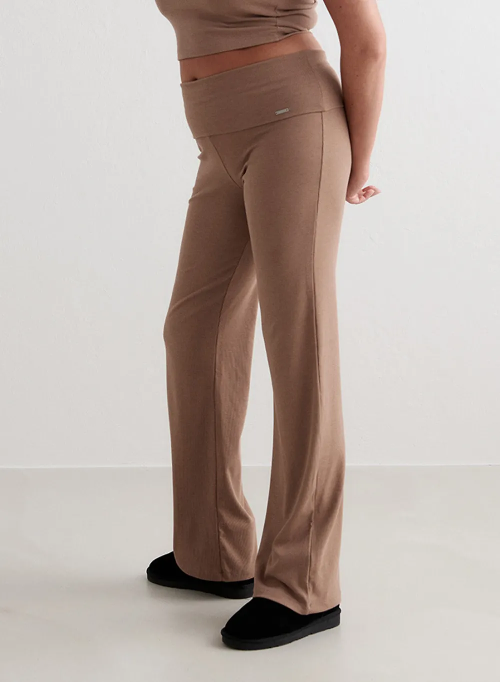 Myke Bukser|Sweatpants^AIM’N Ease Ribbed Pants Toffee melange