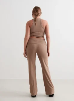 Myke Bukser|Sweatpants^AIM’N Ease Ribbed Pants Toffee melange