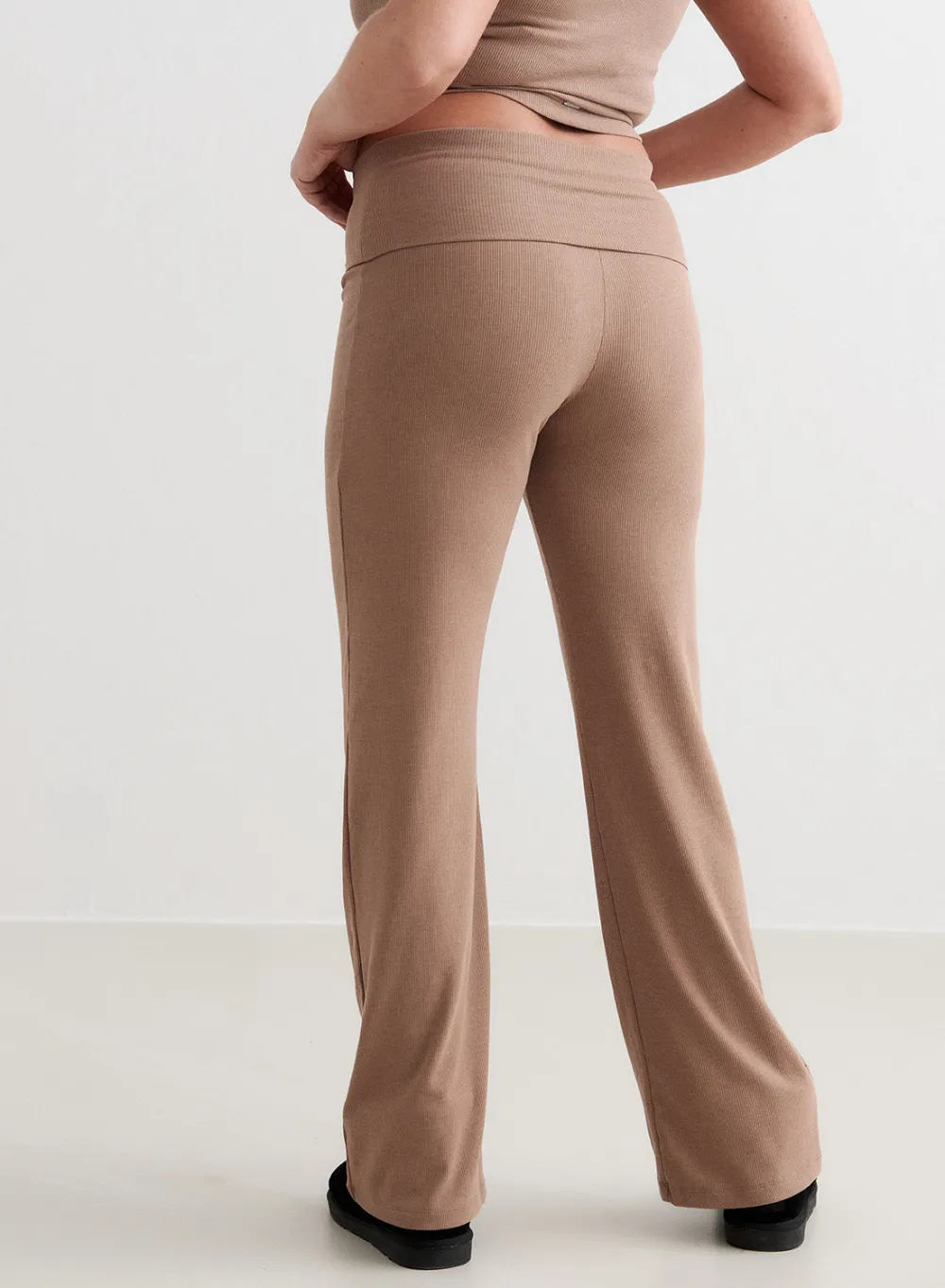 Myke Bukser|Sweatpants^AIM’N Ease Ribbed Pants Toffee melange