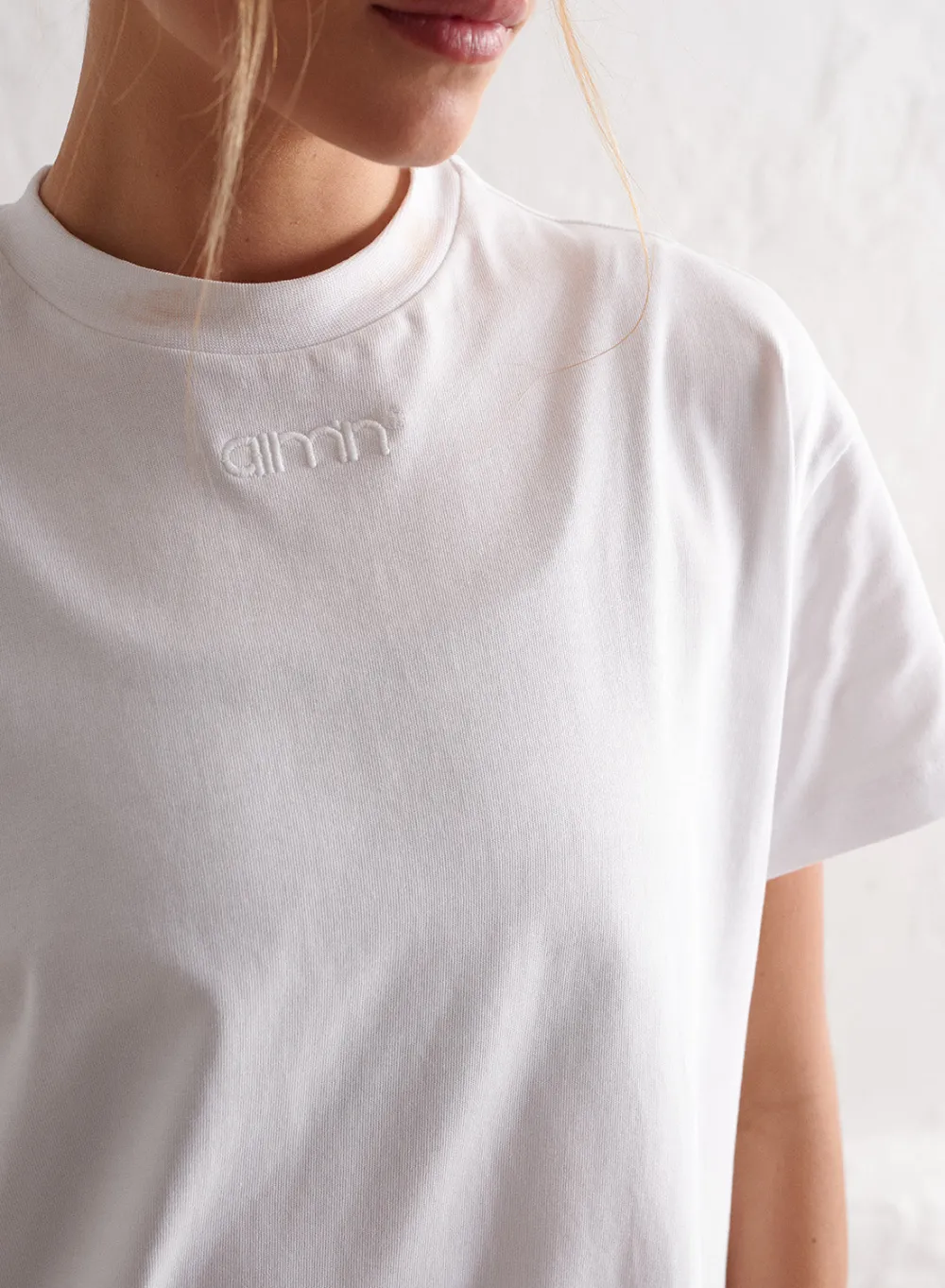 T-skjorter|T-shirts Til Hverdags^AIM’N Boyfriend T-shirt White