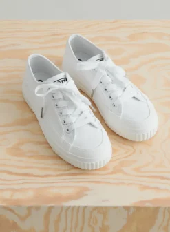 Sneakers^AIM’N Cotton Canvas Sneakers White