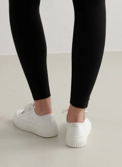 Sneakers^AIM’N Cotton Canvas Sneakers White