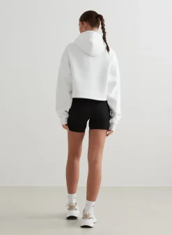 Crop Topper|Sweatshirts^AIM’N White Cropped Hoodie