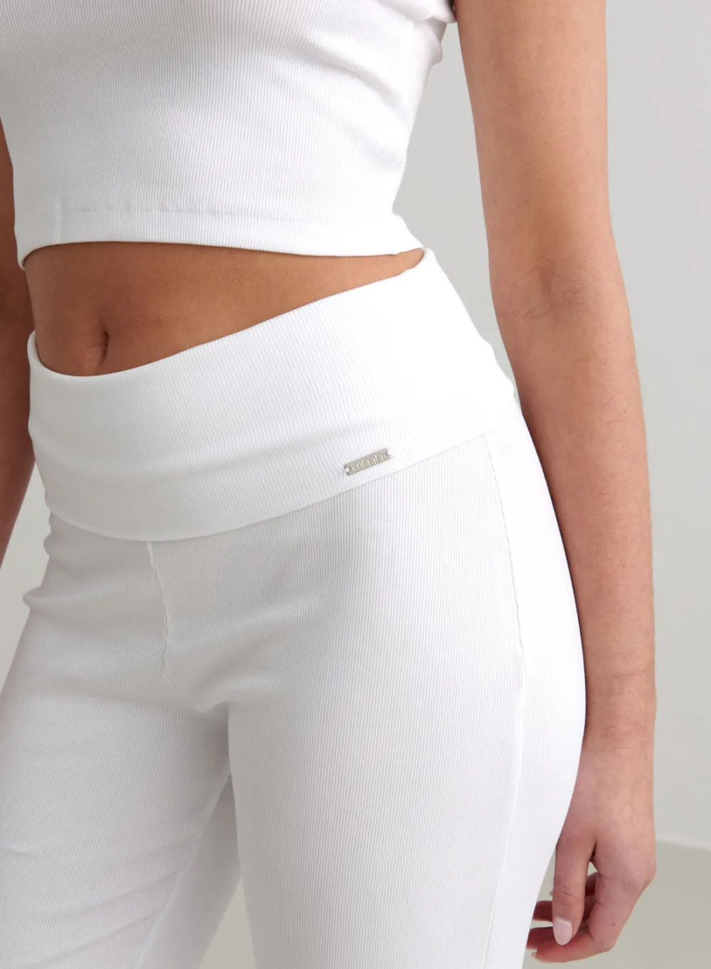 Myke Bukser|Sweatpants^AIM’N Ease Ribbed Pants White