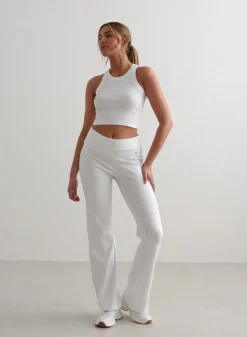 Myke Bukser|Sweatpants^AIM’N Ease Ribbed Pants White