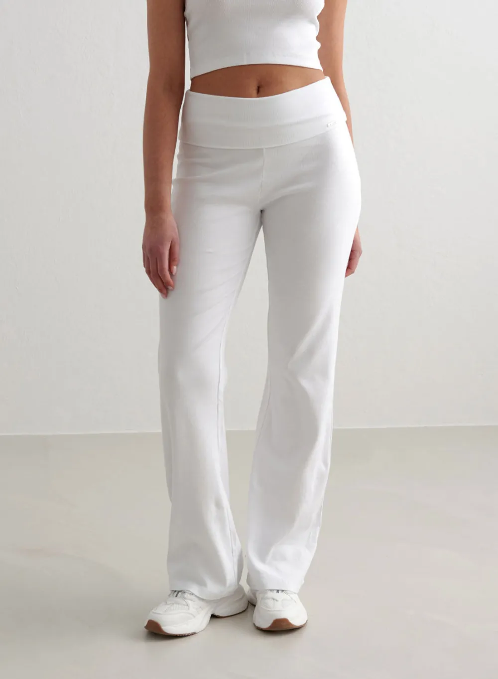 Myke Bukser|Sweatpants^AIM’N Ease Ribbed Pants White