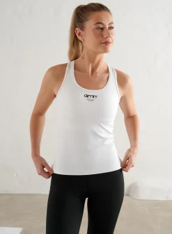 Tank Tops Og Trenings Tank Tops|Workout Tank Tops^AIM’N Edge Core Racerback Singlet White