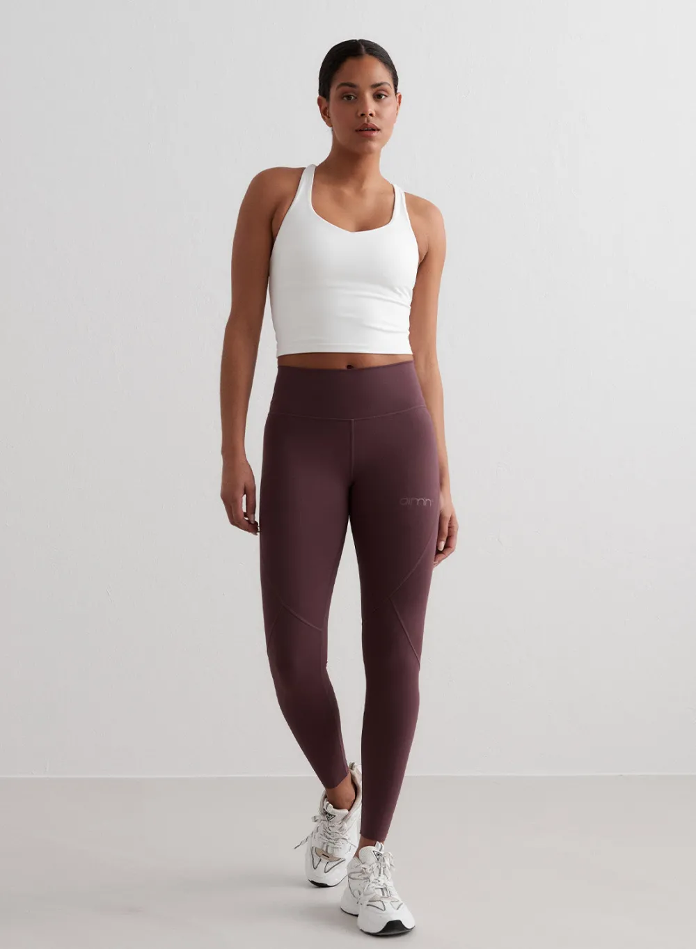 Strap Bras|Tank Tops Og Trenings Tank Tops^AIM’N Sculpting Strappy Bralette White