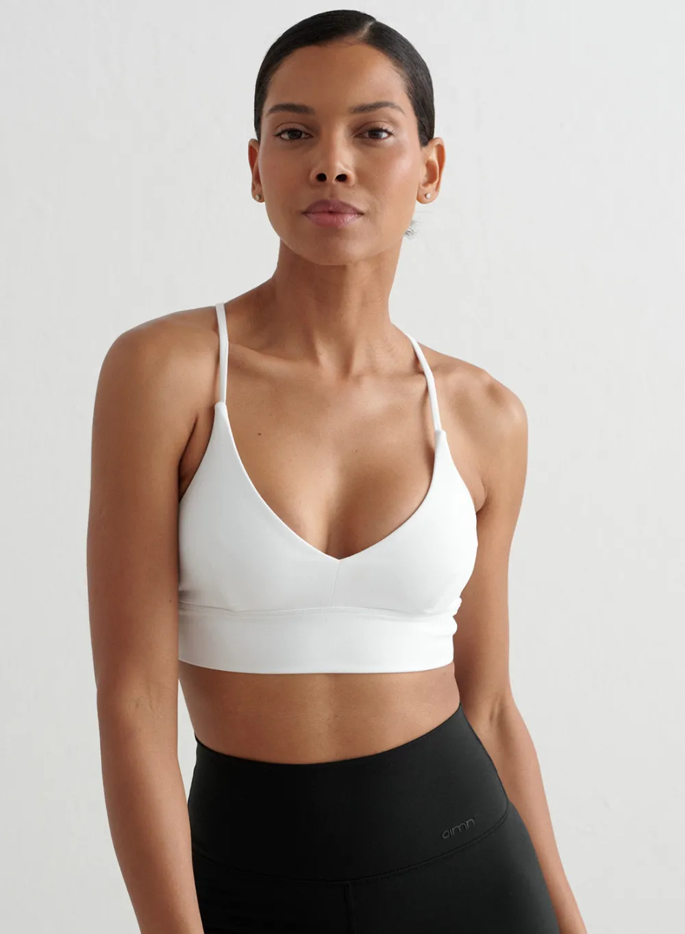 Strap Bras^AIM’N Sense Strap Bra White