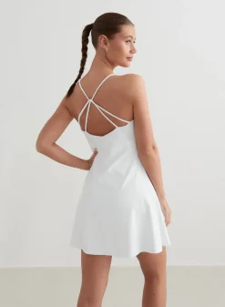 Kjoler^AIM’N Sense Strap Dress White