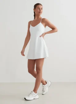 Kjoler^AIM’N Sense Strap Dress White