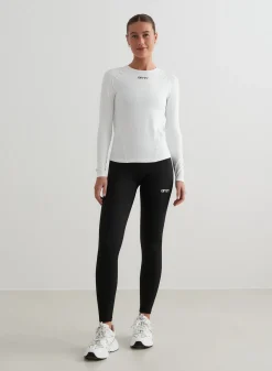 Langermede Skjorter|Long Sleeve Workout Tops^AIM’N Soft Basic Long Sleeve White